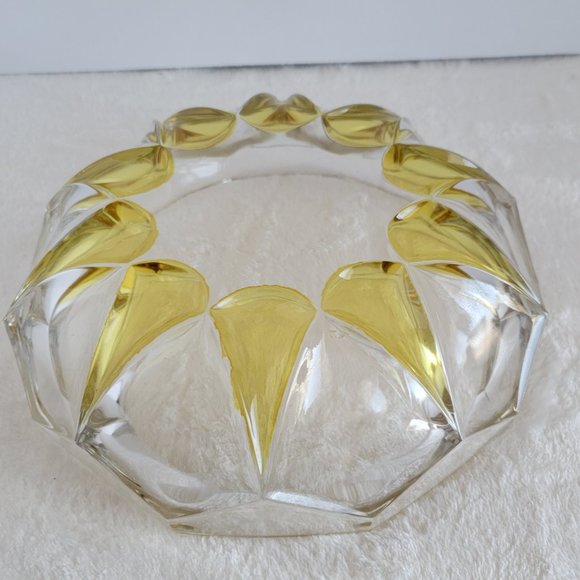 Vintage Glass Sun Design Bowl - Picture 5 of 9